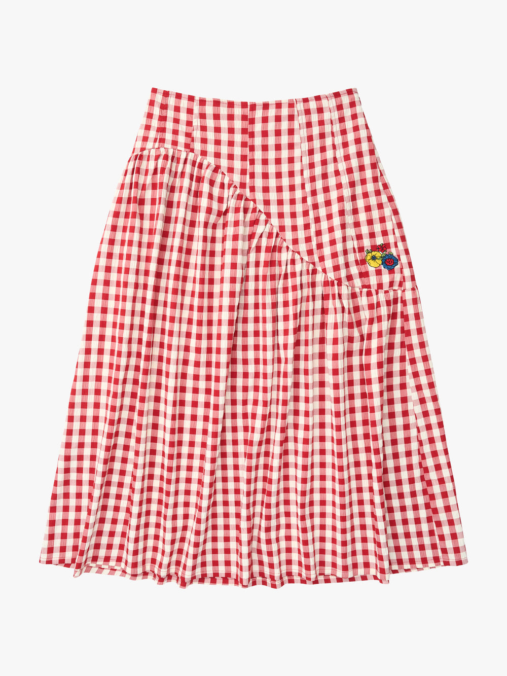 Maeve Midi Skirt Cherry Fine Craftsmanship