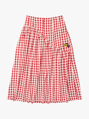 Maeve Midi Skirt Cherry Fine Craftsmanship