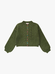 Canonbury Cardi Hunter Green All New