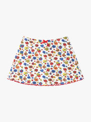 Darcy Skort Primary Floral Fine Craftsmanship