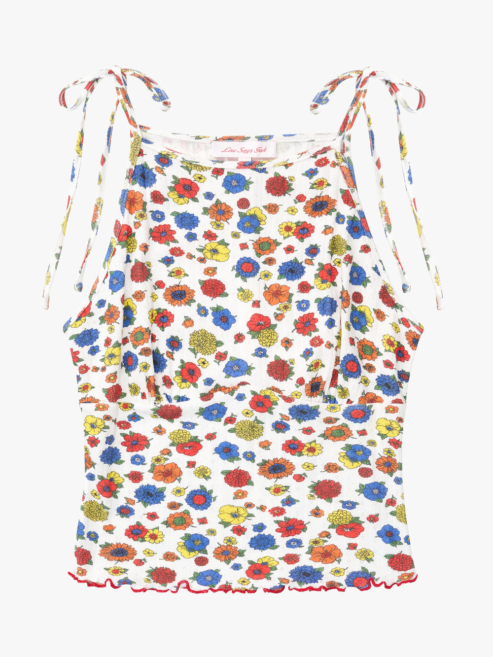 Lucy Top Primary Floral All New