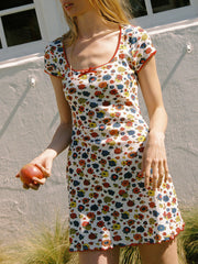 Della Dress Primary Floral Exclusive Style