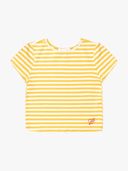 Jude Tee Lemon Stripe Fine Craftsmanship