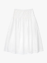 Ruby Skirt Chalk Fine Craftsmanship