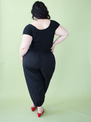 Goldie Jumpsuit Black Exclusive Style