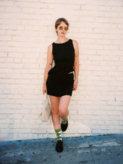 Erin Tank Black Fine Craftsmanship