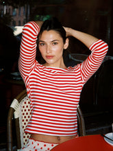 Nia Top Scarlett Stripe Fresh Design