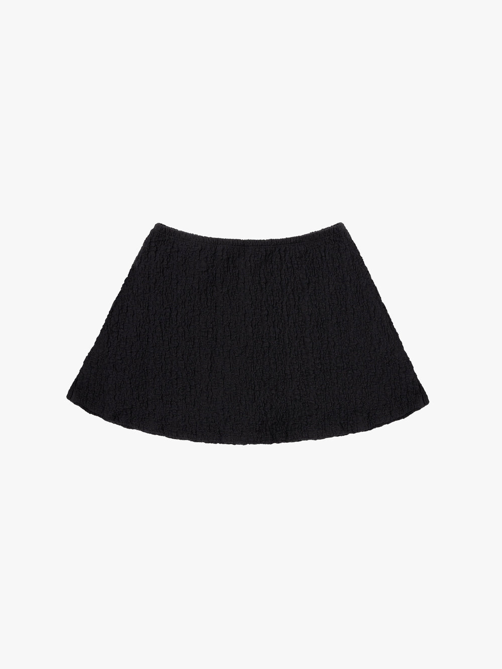 Darcy Skort Black Crinkle Fine Craftsmanship