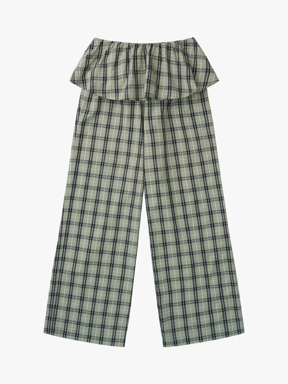 Renee Pant Moss Plaid All New