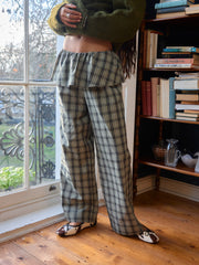 Renee Pant Moss Plaid All New