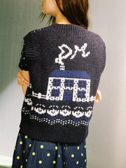 Rhona Tank Navy House Fresh Design