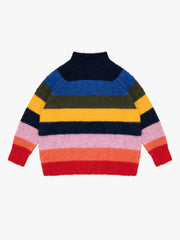 Louise Mockneck Sweater Rainbow Fine Craftsmanship
