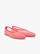 Eden Mesh Flat Cherry Gingham Fine Craftsmanship