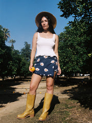 Campus Knee High Boot Banana Exclusive Style