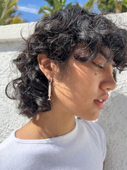 Anchovy Earrings Silver Fresh Design