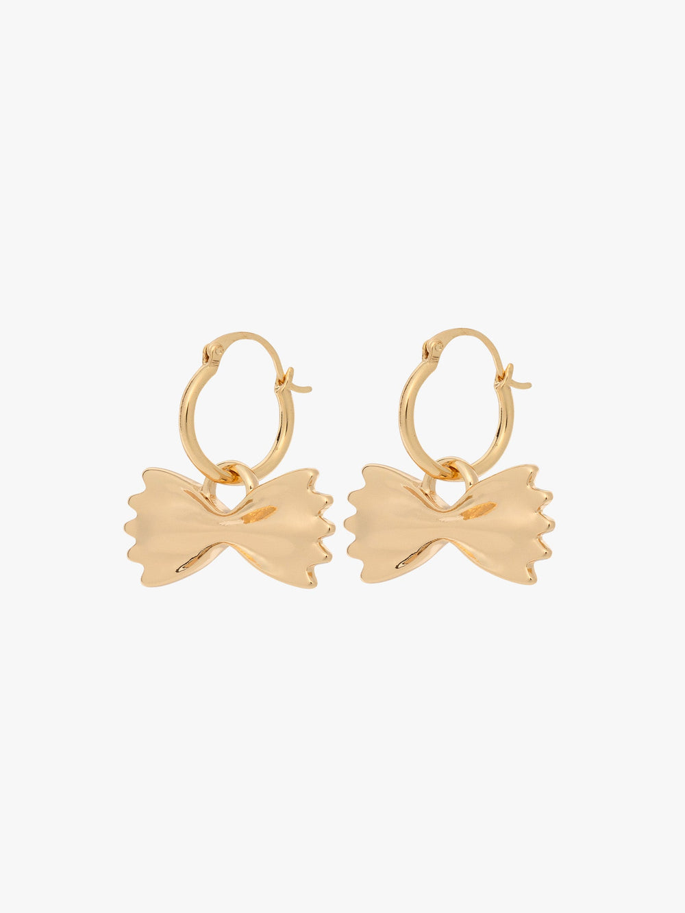 Farfalle Hoops Gold Fine Craftsmanship