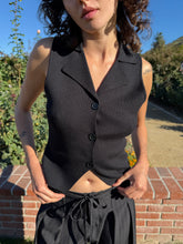 Max Sweater Vest Black Fresh Design
