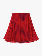 Isla Skirt Red Dot Fine Craftsmanship