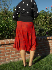 Isla Skirt Red Dot Fine Craftsmanship