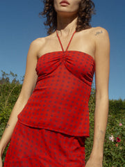 Suki Top Red Dot All New