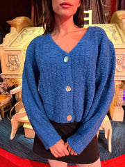 Issa V-Neck Cardi Cobalt Fresh Design