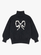 Cece Turtleneck Ink Bow All New