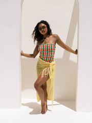 Pamela Sequins Pareo Yellow Fresh Design