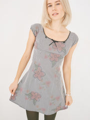 Flower Gingham Dress Gingham Fine Craftsmanship