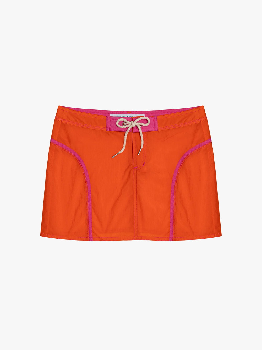 Made Some Mini Skirt Orange & Pink Fine Craftsmanship
