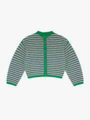 Alma Cardigan Kelly Flamingo Fine Craftsmanship