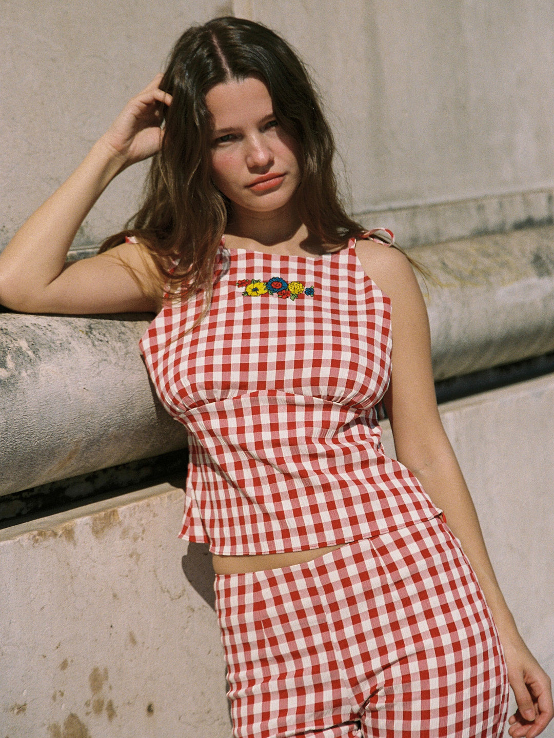 Lucy Top Cherry Exclusive Style