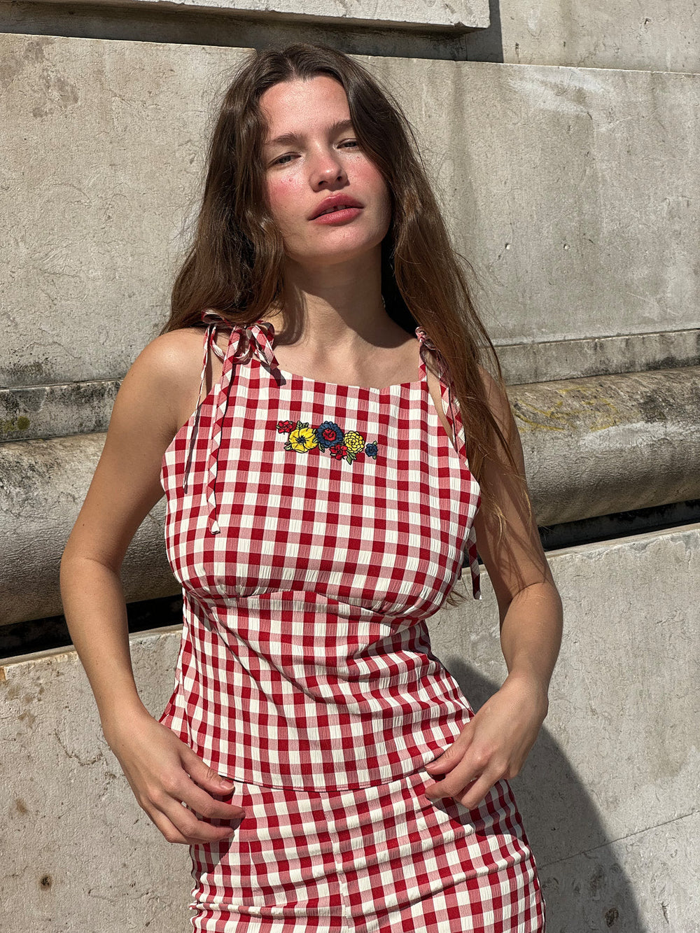 Lucy Top Cherry Exclusive Style