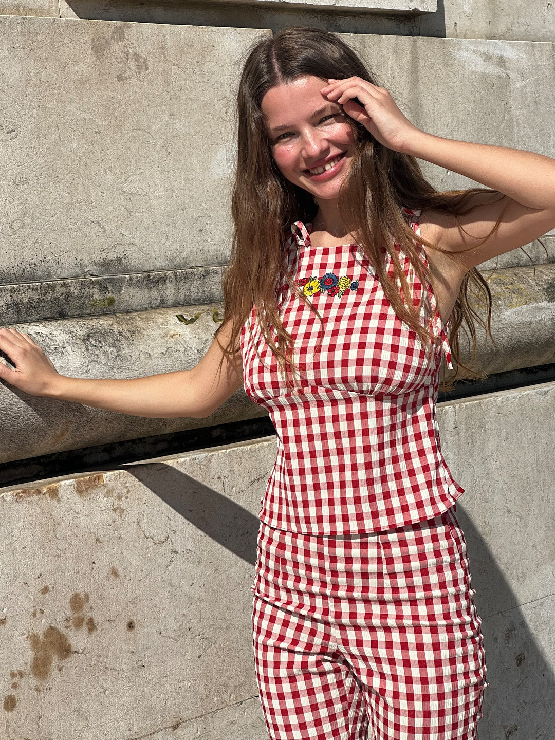 Lucy Top Cherry Exclusive Style