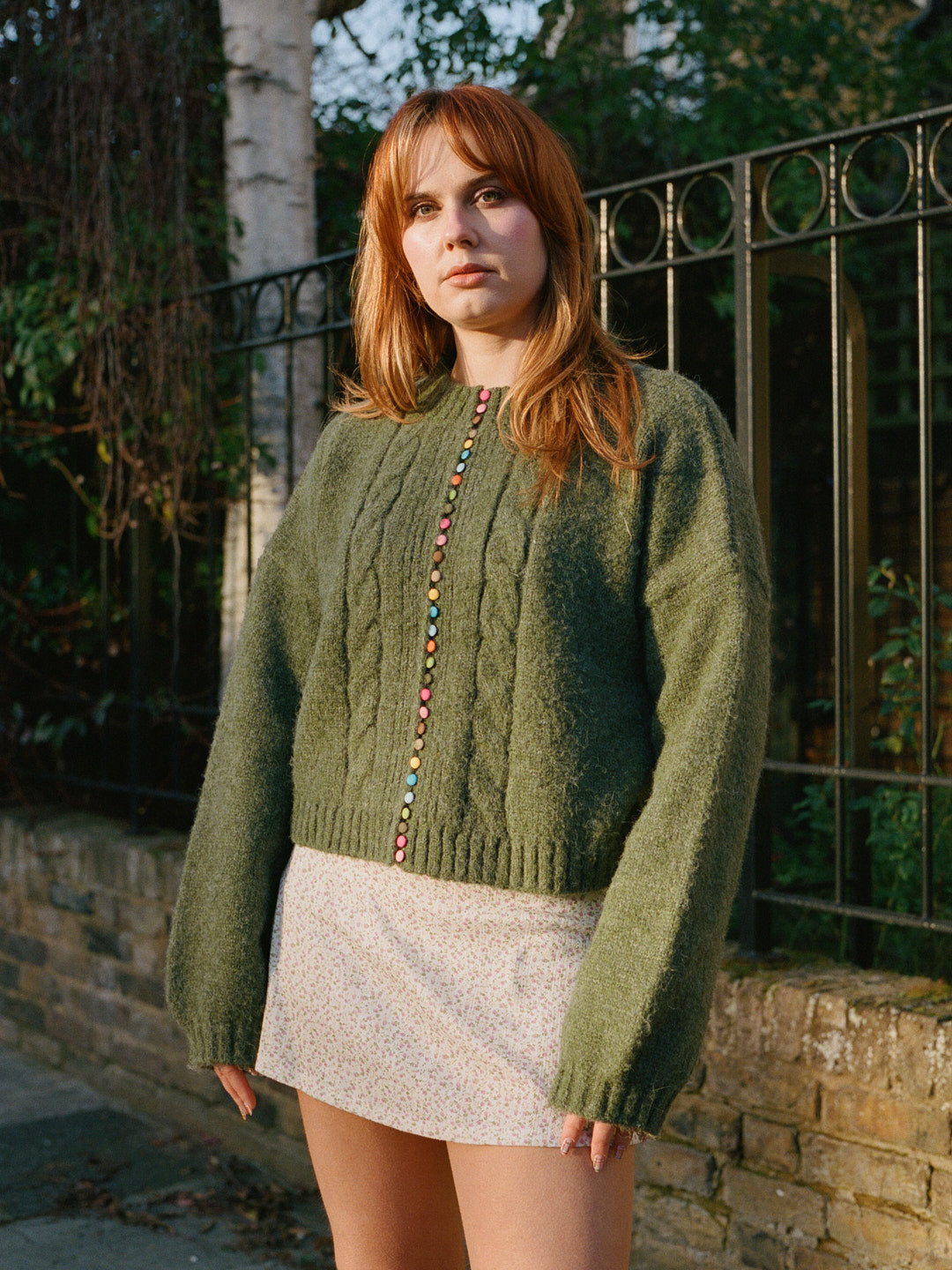 Canonbury Cardi Hunter Green All New