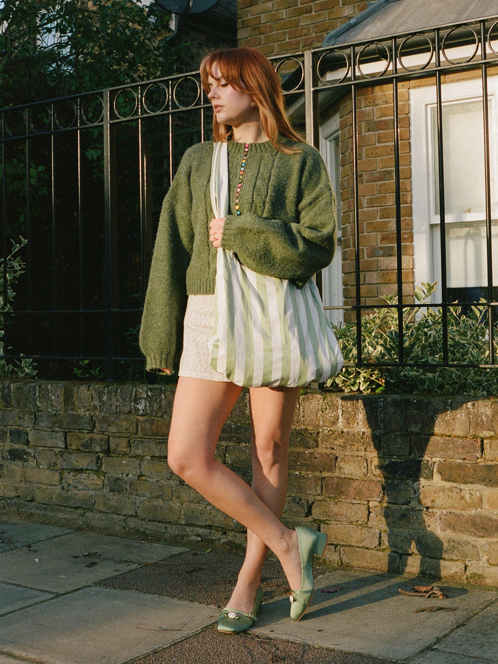 Canonbury Cardi Hunter Green All New