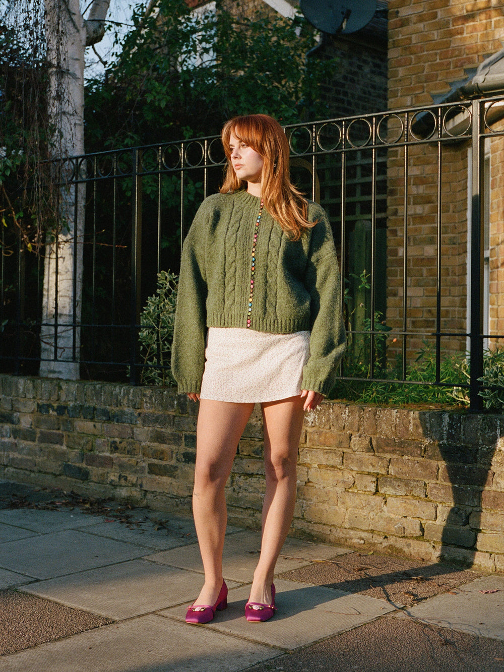 Canonbury Cardi Hunter Green All New