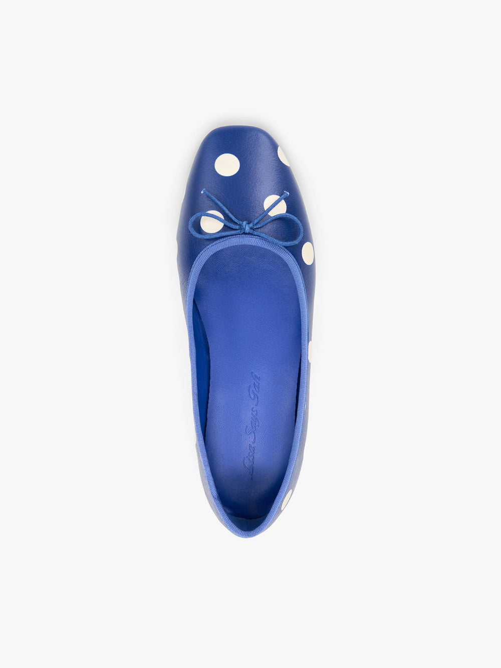 Matilda Flat Navy Dot Exclusive Style