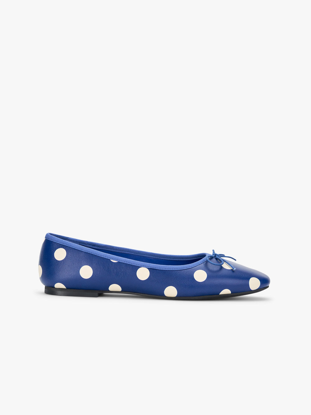 Matilda Flat Navy Dot Exclusive Style
