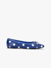 Matilda Flat Navy Dot Exclusive Style