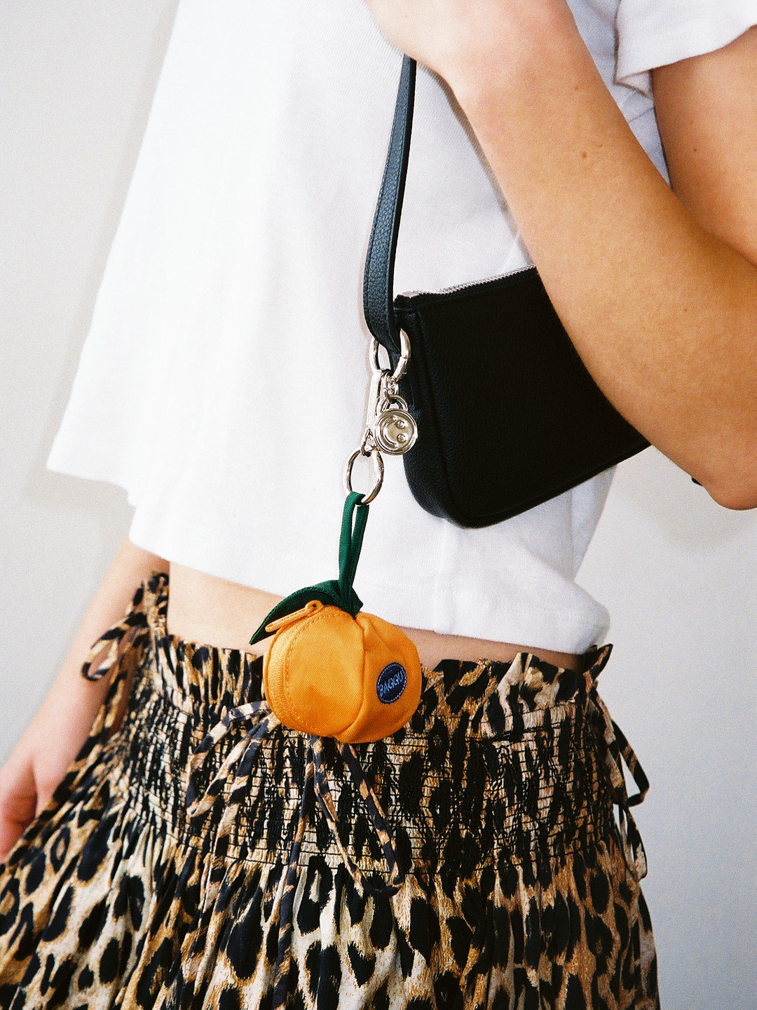 Recycled Leather Pochette Black All New