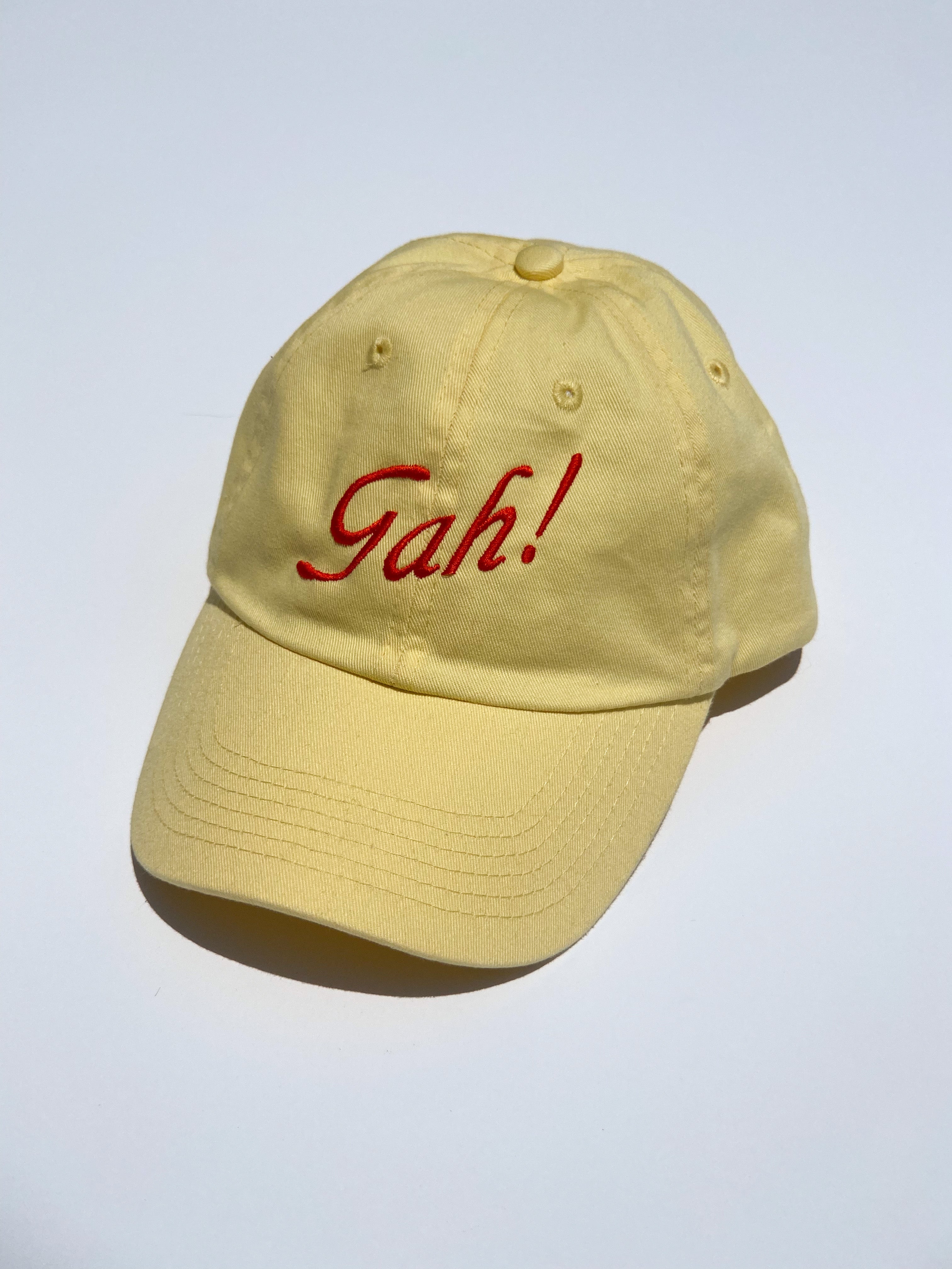 Gah! Cap Yellow Fresh Design