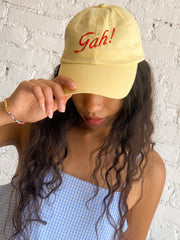 Gah! Cap Yellow Fresh Design