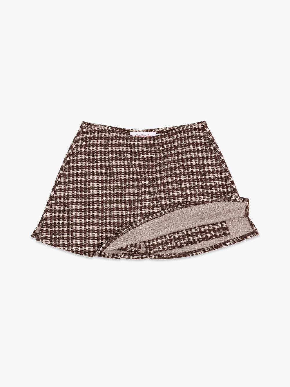 Darcy Skort Cocoa Plaid Fresh Design