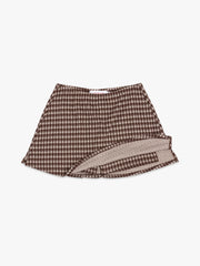 Darcy Skort Cocoa Plaid Fresh Design