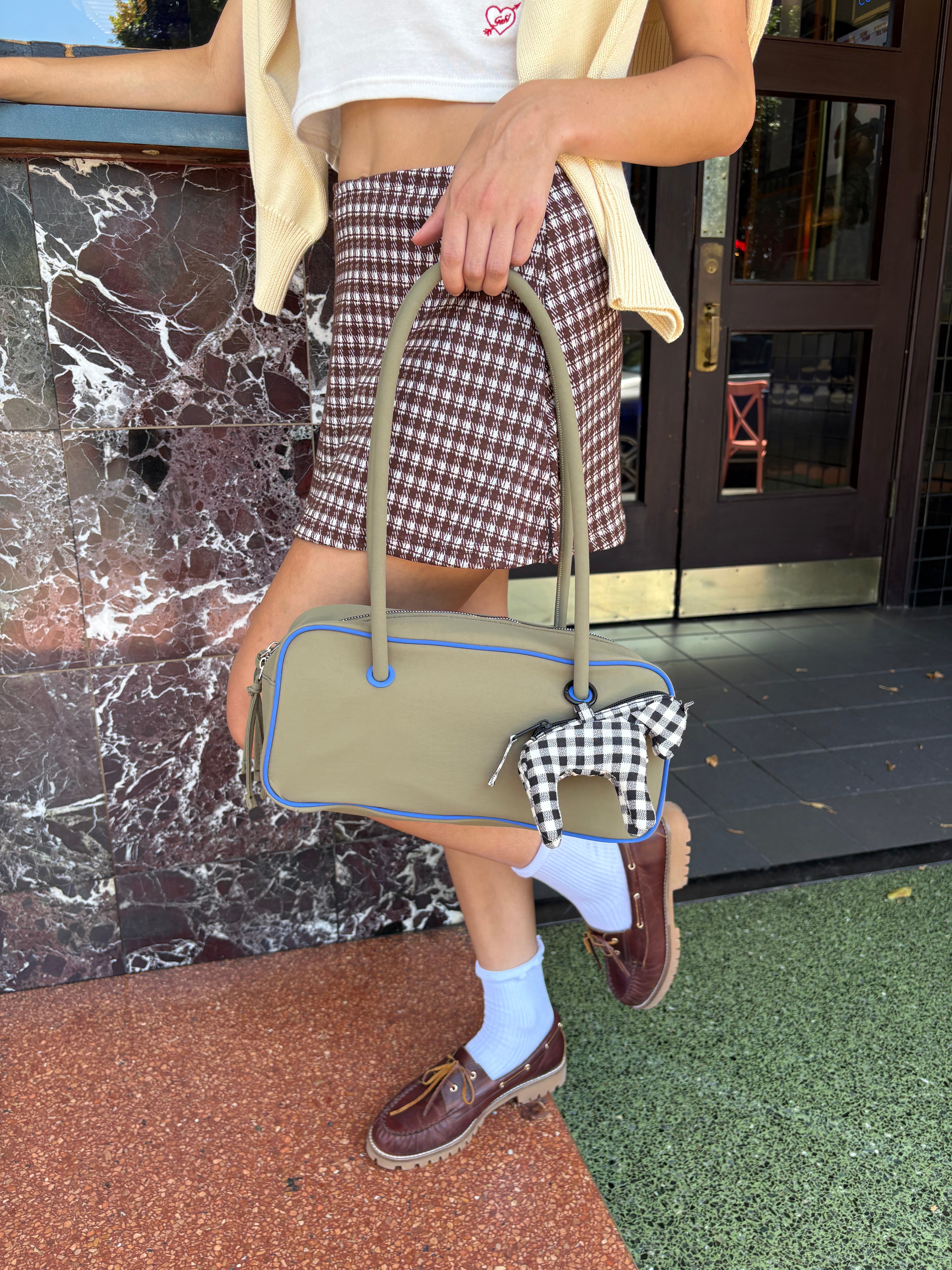 Darcy Skort Cocoa Plaid Fresh Design