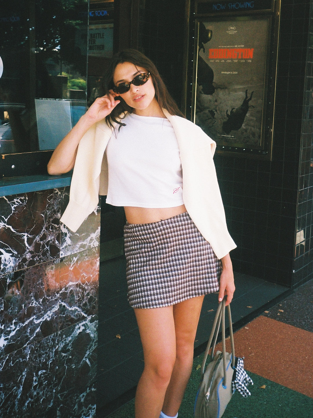 Darcy Skort Cocoa Plaid Fresh Design