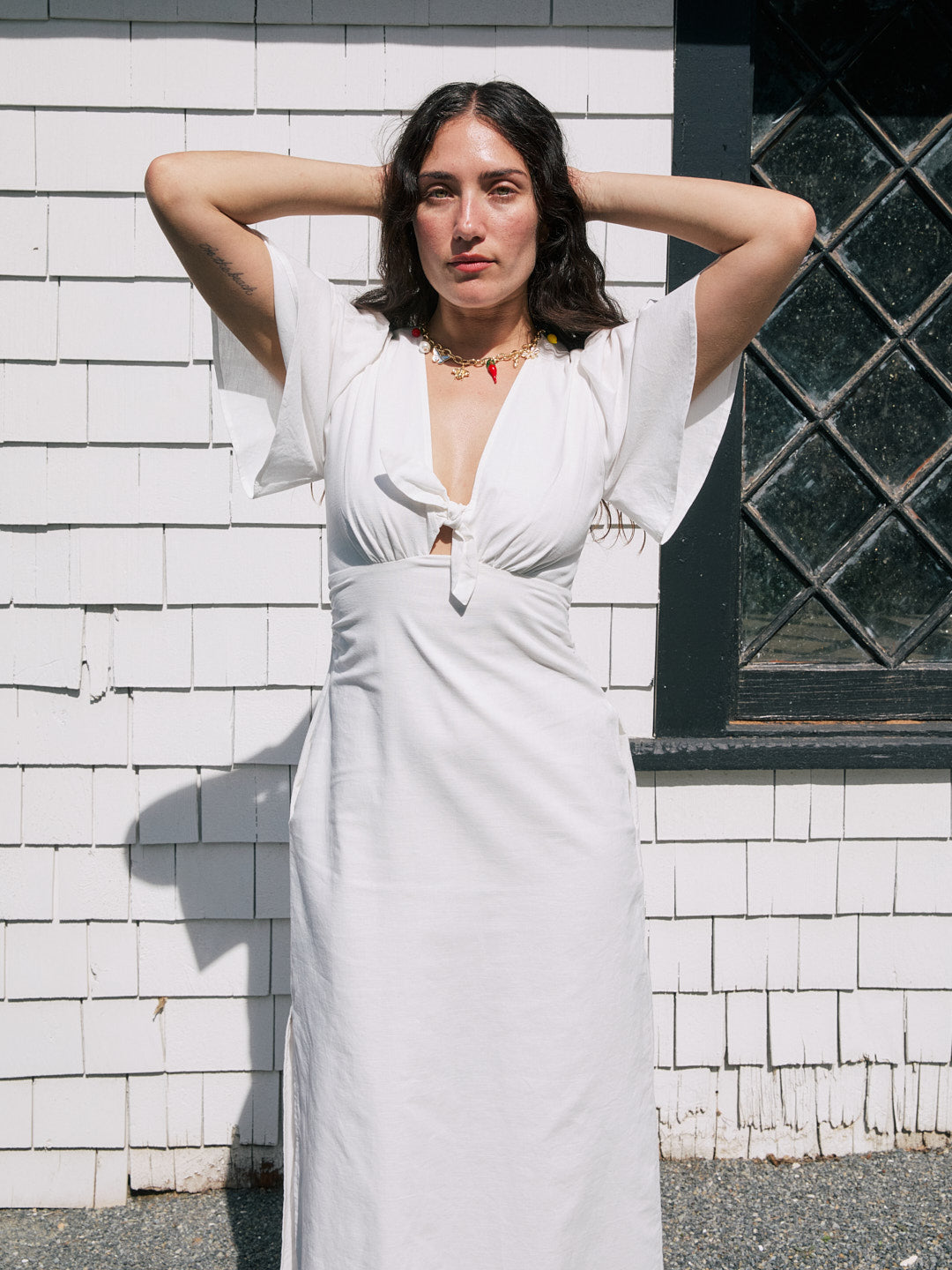 Jess Dress Dove Exclusive Style