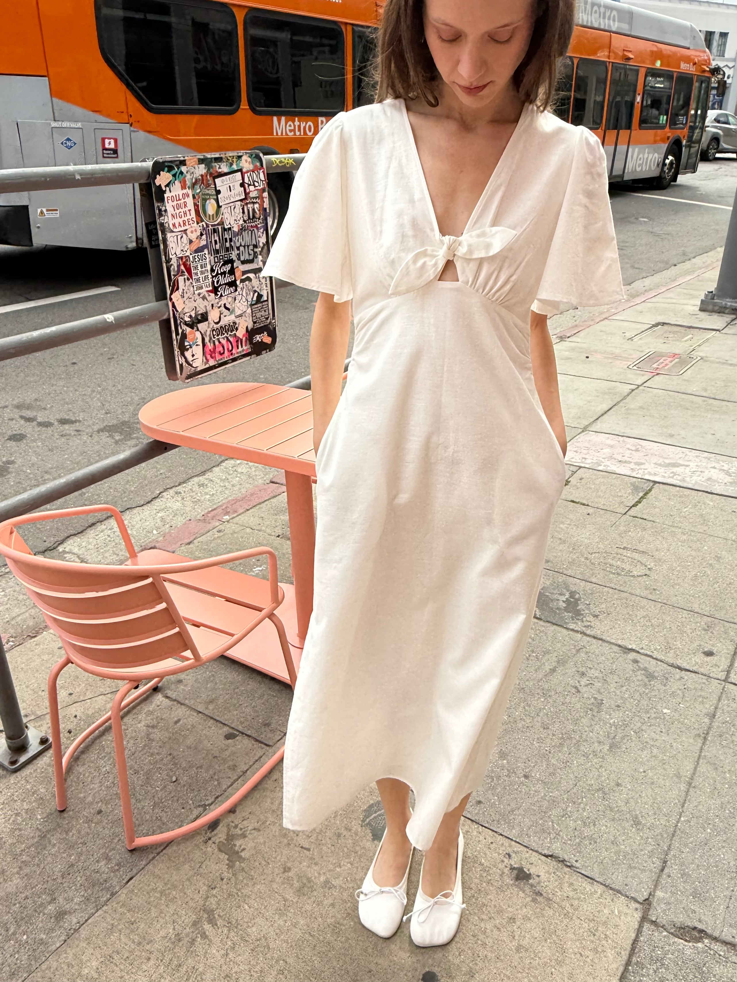 Jess Dress Dove Exclusive Style