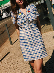Alexa Shirtdress Cornflower Exclusive Style