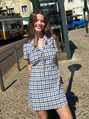 Alexa Shirtdress Cornflower Exclusive Style